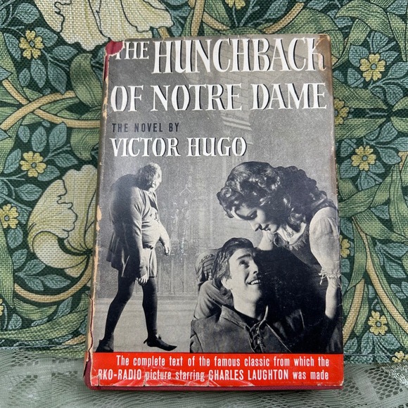 Other - Vintage Cloth Hardcover 1940 The Hunchback Of Notre Dame by Victor Hugo